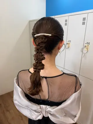 ヘアアレンジ fenice natsumiのヘアスタイル