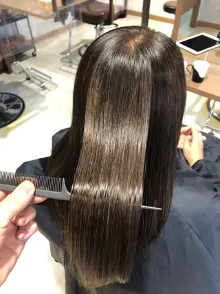 ロング ✨髪質改善縮毛矯正✨ よしはら かずきのヘアスタイル