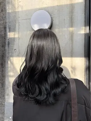 セミロング minmi .SUIのヘアスタイル