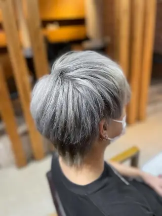 ショート カラー メンズ muk hair篠村 髪質改善/完全個室のヘアスタイル