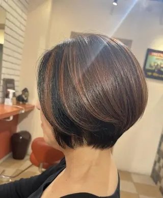 ショート flencia 丸 和博|カットのヘアスタイル