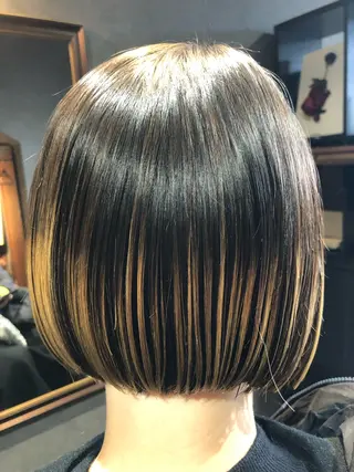 ショート カラー CAFNE ✂︎のヘアスタイル