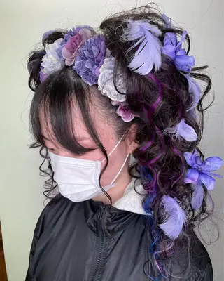 ロング エクステ*美髪サロン KR2S河内長野店長のヘアスタイル