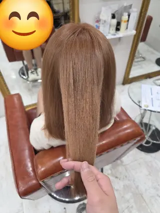 カラー 川瀬 夢来のヘアスタイル