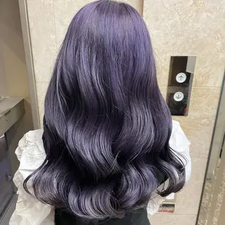 ロング カラー ゆう🫧 透明感/ハイトーンのヘアスタイル
