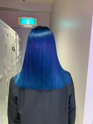 セミロング カラー パーマ ヘアアレンジ メンズ キッズ ネイル マツエク・マツパ KANAMI 🌏のヘアスタイル