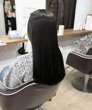 セミロング カラー 髪質改善shoma mikiのヘアスタイル