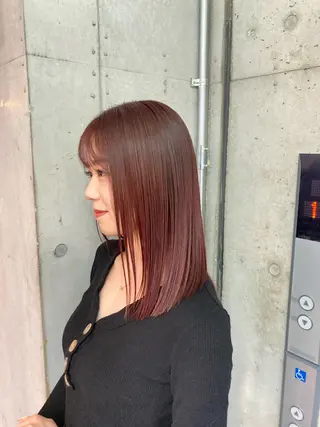 ロング カラー 横浜美容室/暖色系 michika🌹のヘアスタイル