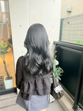 カラー 💙透明感カラー/ 縮毛矯正/ゆうな💙のヘアスタイル