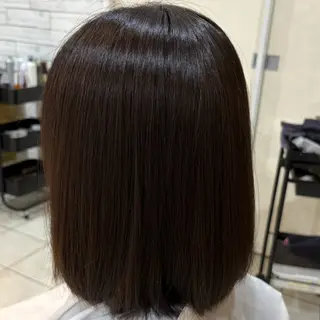 ミディアム カラー 透明感カラー×美眉 🎀大西みゆう🎀のヘアスタイル
