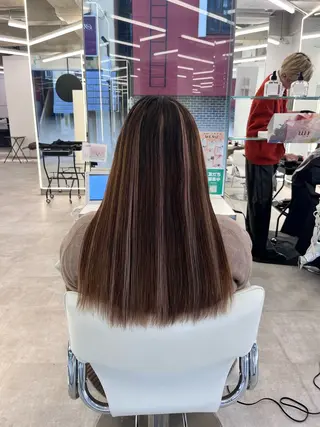 ロング レイヤーカット×艶髪 /Ayanaのヘアスタイル