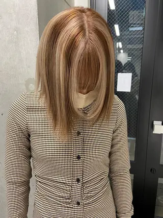 ミディアム Amelie yunのヘアスタイル