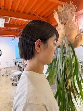安谷 彩香のヘアスタイル