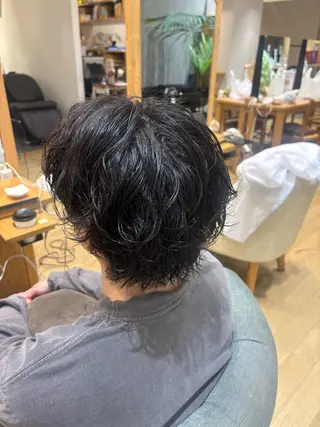 パーマ メンズ 🫧🦋美髪矯正/パ ーマ🦋🫧わかなのヘアスタイル