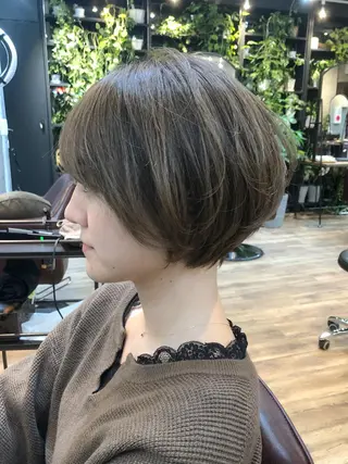 ショート カラー 増山 大起のヘアスタイル