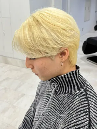カラー メンズ ✨金沢No.1✨ カット最安値‼️のヘアスタイル