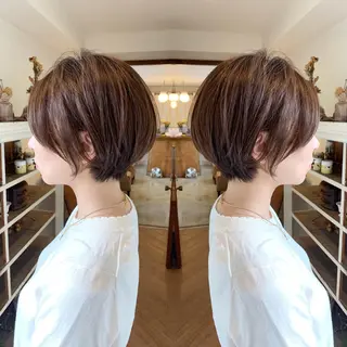 ショート SNS撮影用 髪質改善モデル募集のヘアスタイル
