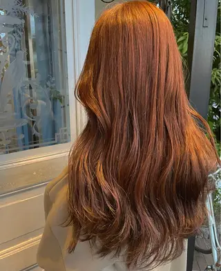 ロング 齋藤 樹里のヘアスタイル