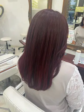 ロング カラー Rapt.HAIR 中村 知里のヘアスタイル