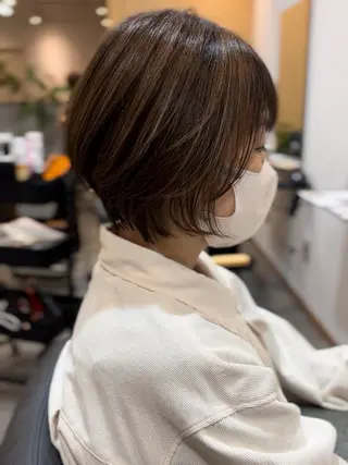 ショート 由良 龍也のヘアスタイル