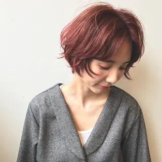 ショート u harukaのヘアスタイル