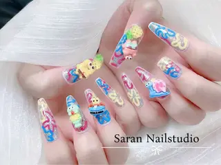 ネイル miho💦 Saran nailのネイルデザイン