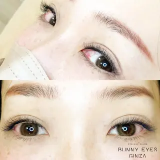 マツエク・マツパ BUNNY EYES GINZAのマツエク・マツパデザイン