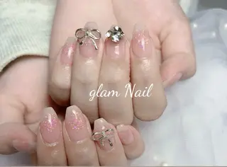 ネイル rina 💖長さ出し専門の店のネイルデザイン