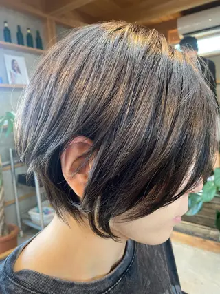 ショート Okazaki Tatsuyaのヘアスタイル