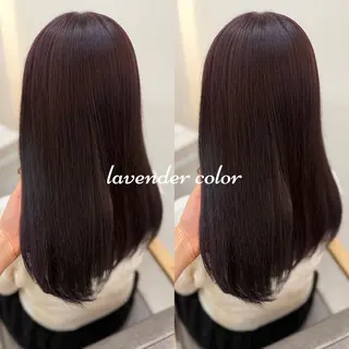 セミロング lovis🧸ゆうあ 🧸/透明感カラーのヘアスタイル