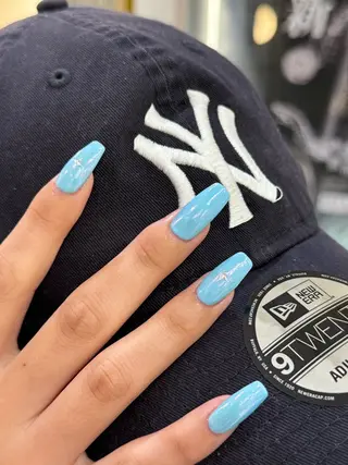 ネイル なぽ ❤︎長さだし / 韓国nailのネイルデザイン