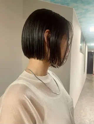 ショート ヘアアレンジ 松井那津子 /ハイライトブリーチのヘアスタイル