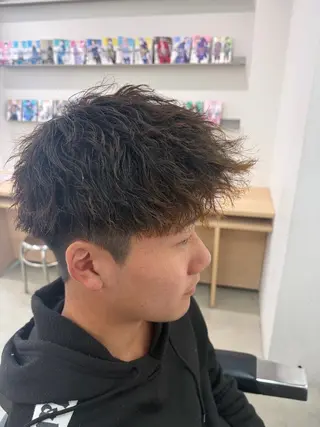 ショート メンズ 長谷川 隆之介のヘアスタイル