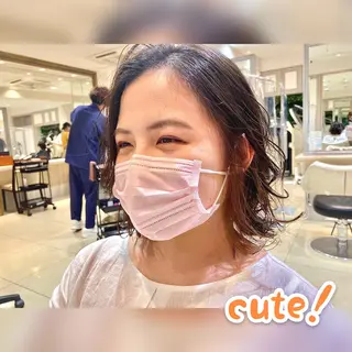 ミディアム カラー 似合う髪型見つけます AYAKAのヘアスタイル