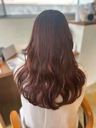 ロング カラー カノエ下関熊野店 /つきかのヘアスタイル