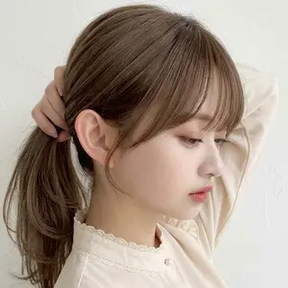 カラー モテ🤍トレンドヘア /新宿/ワカナのヘアスタイル