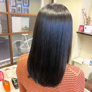 ミディアム ウチダ ユウヤのヘアスタイル