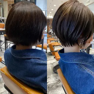 ショート 新宿　ショート・ボブ カットモデル募集のヘアスタイル