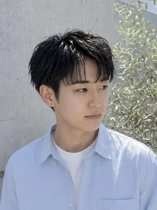ショート 🪽men’sカット 🪽パーマ🪽丸田のヘアスタイル