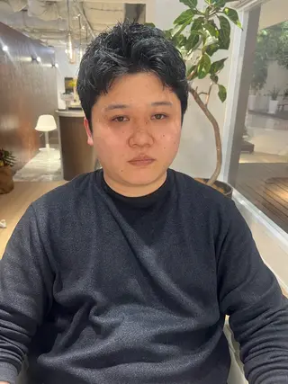 ショート メンズ 梅田茶屋町メンズ 専門美容師 山元一平のヘアスタイル