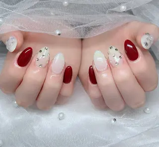 ネイル 🎀PG🩵 ネイルサロンのネイルデザイン