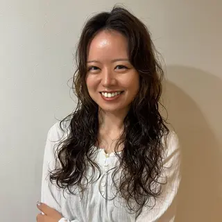 ロング パーマ パーマモデル募集中 渥美翔人のヘアスタイル