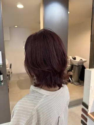 ショート 髪質改善メニュー 長井 美佐子のヘアスタイル
