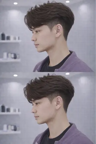 メンズ メンズ縮毛矯正指名 No.1KAI🥰のヘアスタイル