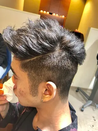 ショート カラー 萩原 凌✄のヘアスタイル