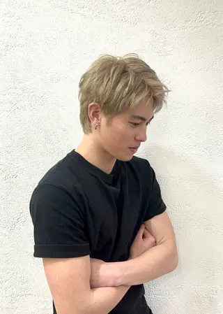 メンズ 山本梨華/ 透明感カラーのヘアスタイル