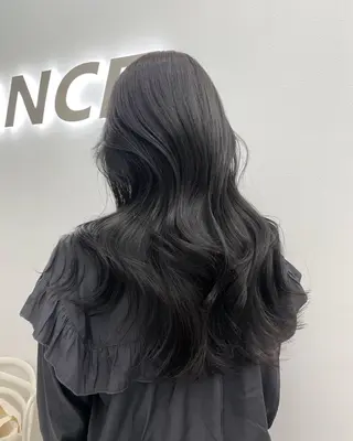 ロング カラー 大人っぽ韓国レディ レイヤー🤍渋谷のヘアスタイル