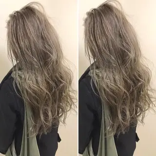 ロング カラー パーマ 髪質改善 Daisukiのヘアスタイル