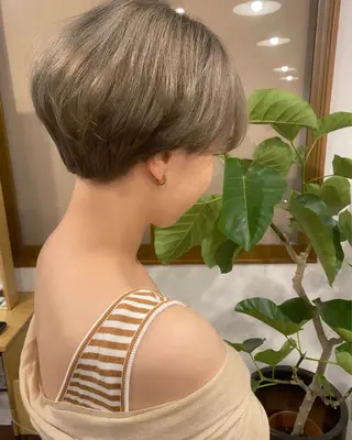 ショート ヘアアレンジ ダメージレスサロン✨ kayo🌱のヘアスタイル