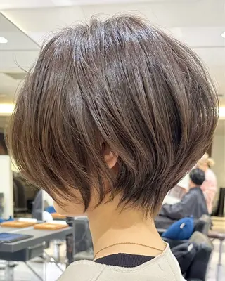 ショート ショート特化／銀座／ 冨田 湖翠のヘアスタイル